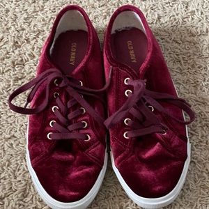 Women’s Velvet Sneakers
